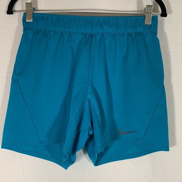Nike Dri-Fit Blue Athletic Shorts - Picture 1 of 8